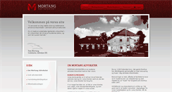 Desktop Screenshot of mortang.dk